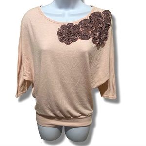 EUC Beautiful Blush Pink Blouse